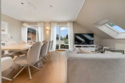 Großzügige Dachgeschosswohnung mit Balkon & Stellplätzen