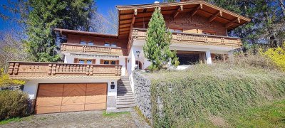 Günstige, geräumige und sanierte Villa mit ZWEITWOHNSITZBESCHEINIGUNG in wunderschöner Lage mit Panoramablick auf den WILDEN KAISER