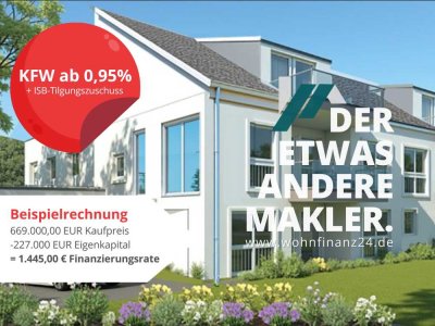 REDUZIERT!!! Neubauwohnung mit Garage in zentraler Lage! KfW-Förderung!