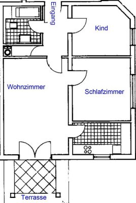 In ruhiger zentraler Lage zum Einkaufen - für Familien mit Terrasse