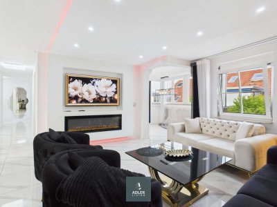 MODERNISIERT - 4-Zi. Etagenwohnung mit extravaganter Ausstattung, Garage und Stellplatz