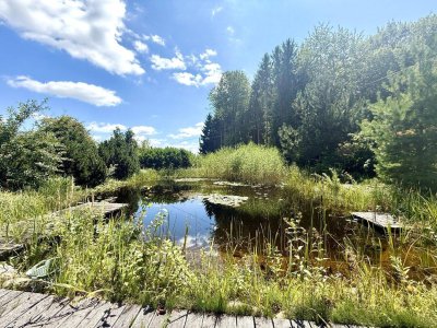 GARTENPARADIES- Ländliches Idyll mit Reitplatz, Gästehaus &amp; Schwimmteich - ca. 1,2ha