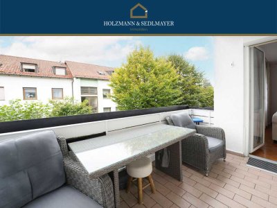 Dieser Grundriss wird Sie überzeugen - 
Vermietete 4-Zimmer-Wohnung mit Balkon und Stellplatz