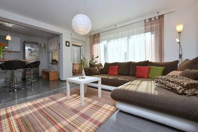 Umfassend modernisierte 4 Zi.-Garten-Maisonette-ETW in kleiner Wohneinheit