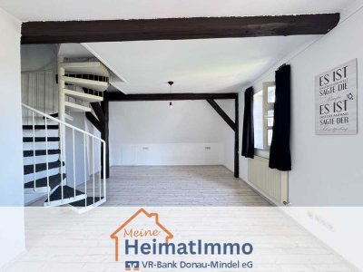 Charmante Maisonette-Singlewohnung in zentraler Lage von Günzburg