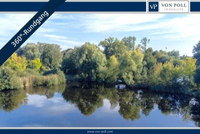 Ein See, zwei Bungalows, über 9.000 m² Idylle und Erholung.