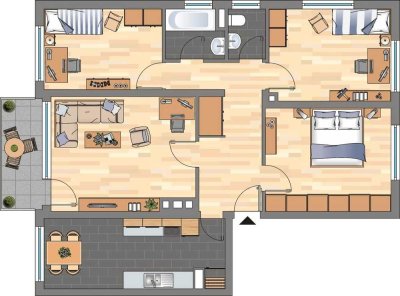 4-Zimmer-Wohnung in Bad Dürkheim