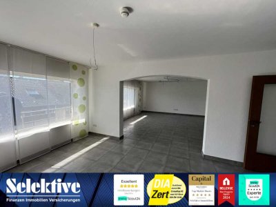 Großzügiges Wohnen auf einer Etage mit neuem, bislang unbenutztem Duschbad - sehr selten zu finden!