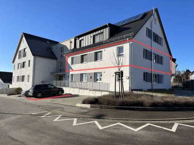 Deckenpfronn: 4-Zi.-Whg. (Bj 2022) mit Balkon & 2 Stellplätzen