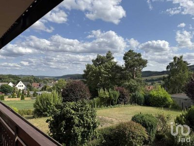 Charmante Erdgeschosswohnung mit Garten, Balkon und Kaminofen in Gladenbach-Mornshausen