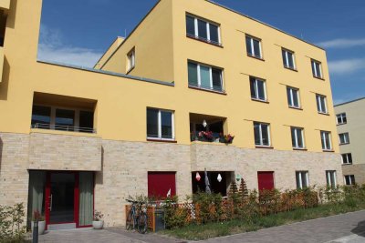 Wohnen mit eigenem Garten 3-Zimmerwohnung in moderner Genossenschaft