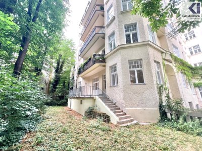360° TOUR // JUGENDSTILETAGE mit TERRASSE und GARTEN
