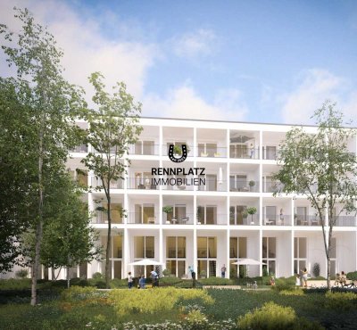 W23 | Lichtdurchflutete 2-Zimmer-Wohnung in KfW-40-QNG-PLUS Bauweise in Regensburg-West.