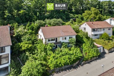 360° | Sigmaringen in toller Höhenlage – Einfamilienhaus mit ELW – bezugsfrei
