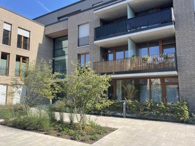 Neuwertige 2-Zimmer-Wohnung mit Balkon, Einbauküche, TG-Stellplatz und Keller in Münster Angelmodde