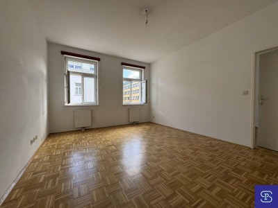 Provisionsfrei: Unbefristeter 45m² Altbau mit 2 Zimmern und Einbauküche - U1-Nähe!