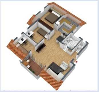 Gepflegte 3-Zimmer Wohnung mit Balkon in Allmersbach im Tal