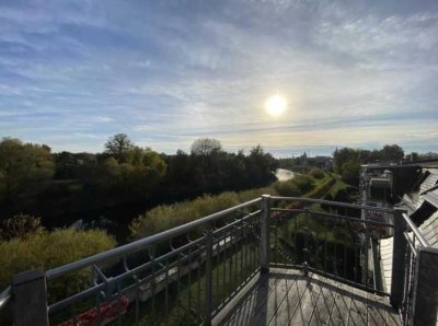 Ansprechende 3-Zimmer-Wohnung mit Balkon an der Mulde