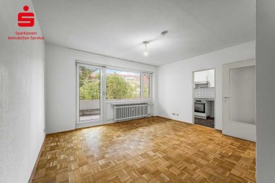 Freistehendes & gepflegtes Apartment mit traumhafter Loggia in ruhiger Lage