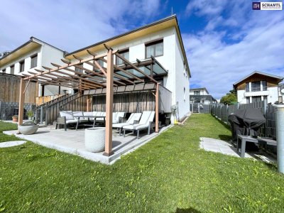 Familienfreundliches Wohnen mit Stil: Sonniges Haus mit Keller, großem Garten, Carport und exklusiver Ausstattung im begehrten Perchtoldsdorf!