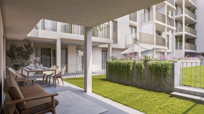 "Wohnoase Siebenbrunnengasse 44 - SONNIGER ERSTBEZUG MIT BALKON - Nachhaltig. Ruhig. Besonders."