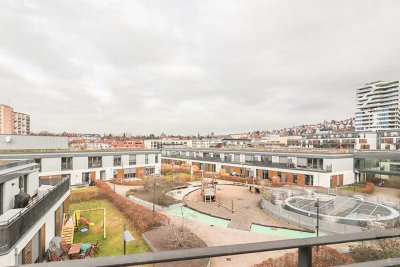 TOP LAGE am Mailänder Platz! Lichtdurchflutetes 1-Zi.-Penthouse mit großzügiger Dachterrasse!