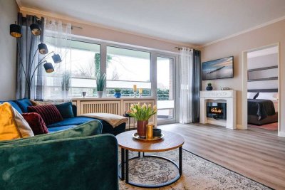 "OASE DER RUHE !" HIGH-CLASS-Wohnung mit LOGGIA und Stellplatz im Zentrum von W´ld !