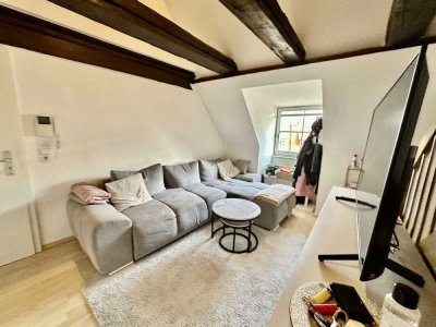 Bezugsfreie - Zentral gelegene Dachgeschosswohnung auf zwei Etagen in Kenzingen