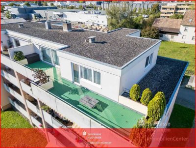 Ihr neues Zuhause: Dachgeschoss-Wohnung mit Penthouse-Charakter - kein Lift!