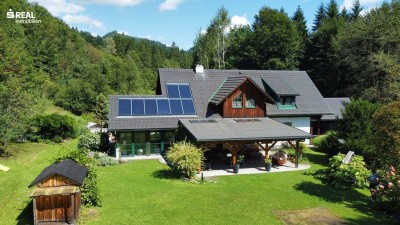 Einfamilienhaus mit hochwertiger Ausstattung in wunderschöner Lage in Weißenbach an der Enns
