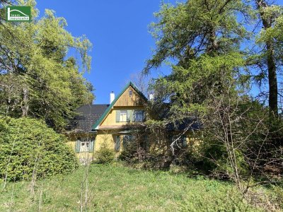 Aus alt mach neu - Historisches Einfamilienhaus in Alleinlage am Hügel in Bad Großpertholz mit großem Garten