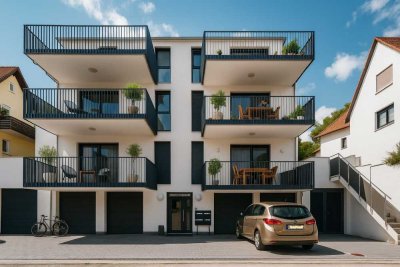 Moderne Eleganz trifft Wohnkomfort – 3-Zimmer 1.OG Neubauwohnung