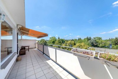 TRAUMBLICK VON IHRER PENTHOUSE TERRASSE! Einfach Koffer mitbringen - alles andere ist bereit für Sie