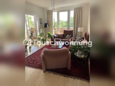 Tauschwohnung: 3-Zimmer Altbauwohnung mit Balkon nähe Berger Straße