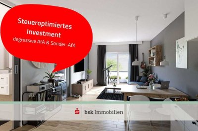 Moderne und zentrale 2-Zimmerwohnung mit Tiefgaragen-Stellplatz
