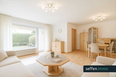 Vermietete 2-Zimmer-Wohlfühl-Oase mit Garten, Kamin und Garage in Frechen-Königsdorf