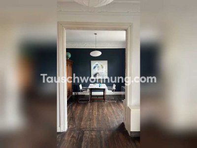 Tauschwohnung: Tausche 3 Zimmer Altbau-Wohnung gegen 2 Zimmer Wohnung