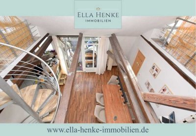Charmante Maisonnette-Wohnung mit Galerie und Südbalkon in Schöppenstedt