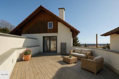 Mietzins inkl. BK: Kehlberg | Wohnen über den Dächern von Graz – Einfamilienhaus mit Garten &amp; Weitblick
