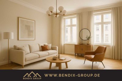 Stilvoll wohnen im sanierten Gründerzeitdenkmal I 3Zi I Balkon I Moderne Ausstattung I Top Lage!