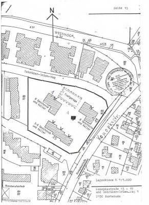 Buxtehude-Zentrum, helle 1,5 Zi. Wohnung