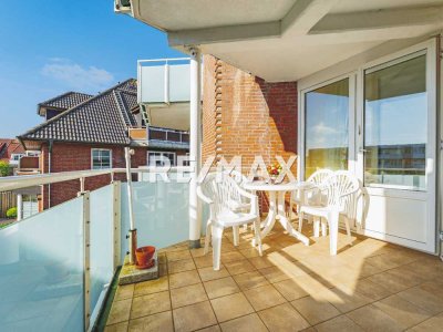 Großzügige Wohnung  mit Balkon und Stellplatz in Stadt-/Strandnähe von Westerland!