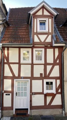 Klein aber fein: Charmantes Fachwerkhaus mit zeitgemäßem Komfort in der Lauterbacher Kernstadt