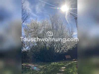Tauschwohnung: Stuttgart SILLENBUCH, charmante Wohnung mit eigenem Garten