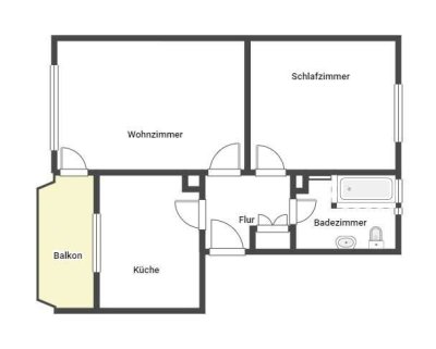 2-Zimmer-Wohnung in Kandel