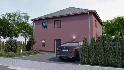 Neubau Stadtvilla, ideal für die junge Familie, FBH, A+, PV-Anlage, Lüftung