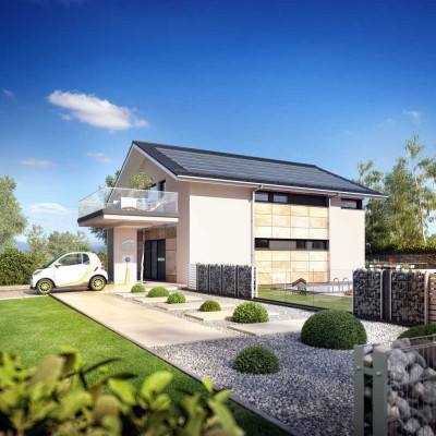 Frei geplantes Bien-Zenker-Traumhaus auf tollem Grundstück