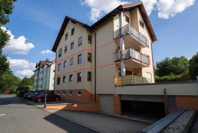 Attraktive, fest vermietete 2-Zimmer-Wohnung mit charmantem Balkon in Naumburg