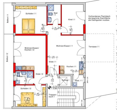 Provisionsfrei! Exklusive Wohnung! Mit großer Terrasse in zentraler Lage - Worms