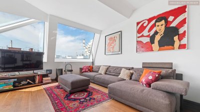 Wohnen über den Dächern Wiens – Maisonette-Highlight mit 3 Aussenflächen mitten im 7. Bezirk!